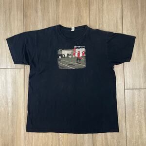 Vintage Boost Mobile éS Game of Skate T-Shirt Black Men XL Distressed Streetwear